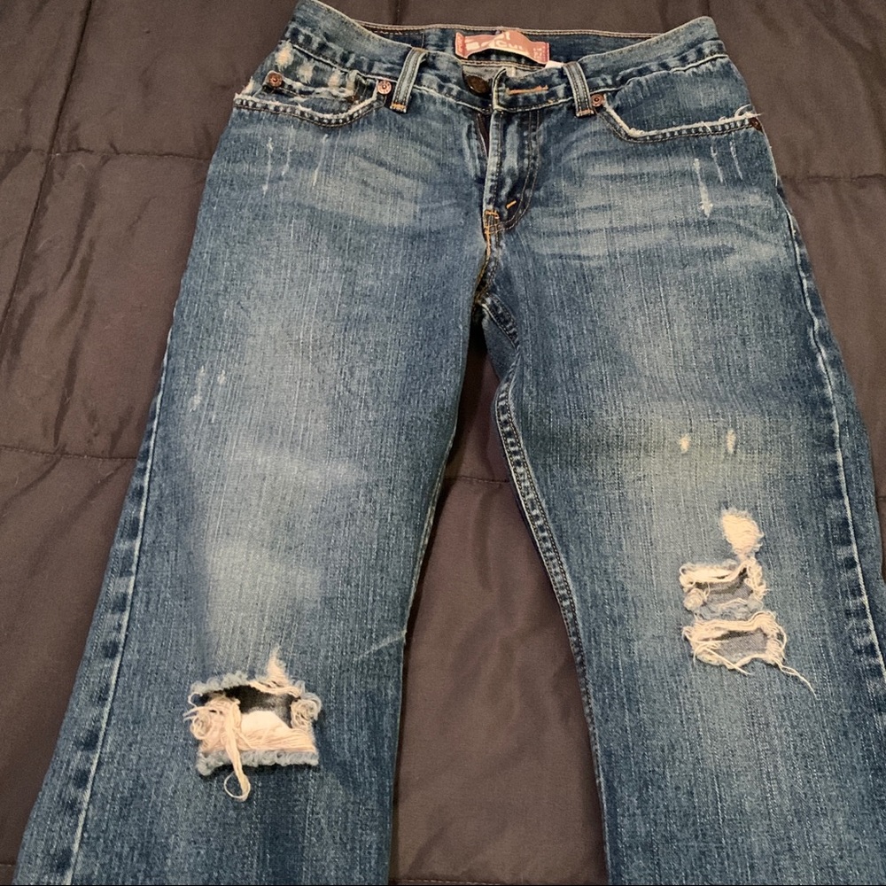 Levi’s Levi Strauss Boys Size 12 like new! Boot Cut - Red Tab - 26x26.5